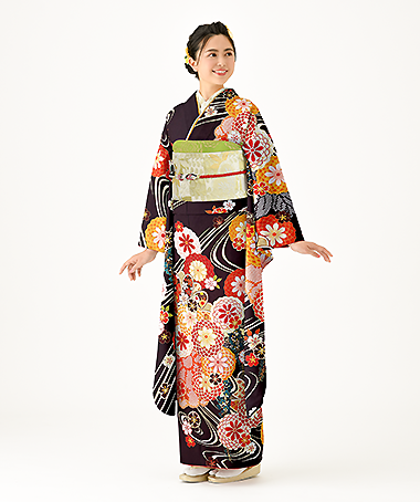 振袖レンタル衣装_84-HAF-C044LL5（紫 王道華やか 格調）