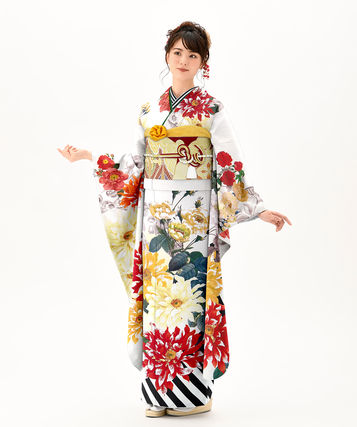 ◾️極上振袖◾️銀彩加工振袖◾️フルオーダー◾️成人式◾️銀の女神ストーン付◾️ストーン袋帯 ◾️極上振袖◾️銀彩加工振袖◾️フルオーダー◾️成人式◾️銀