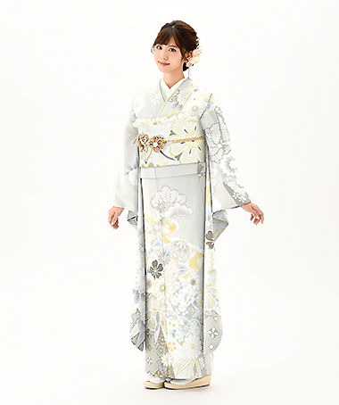 振袖レンタル衣装_72-HAF-G007L（白・クリーム 王道華やか 気品）