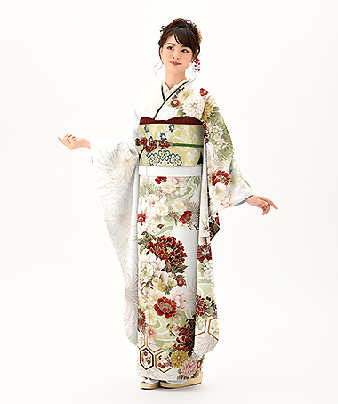 白・クリームの振袖一覧(2028年成人振袖（Sサイズ）)｜成人式の振袖