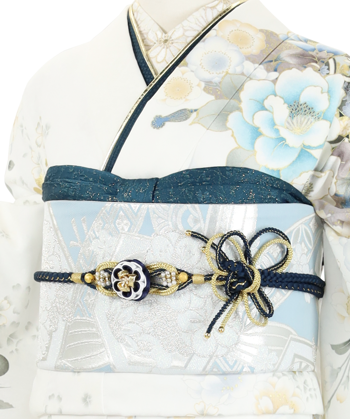 振袖レンタル衣装_70-HAF-G047M2の詳細（白・クリーム 王道華やか 気品